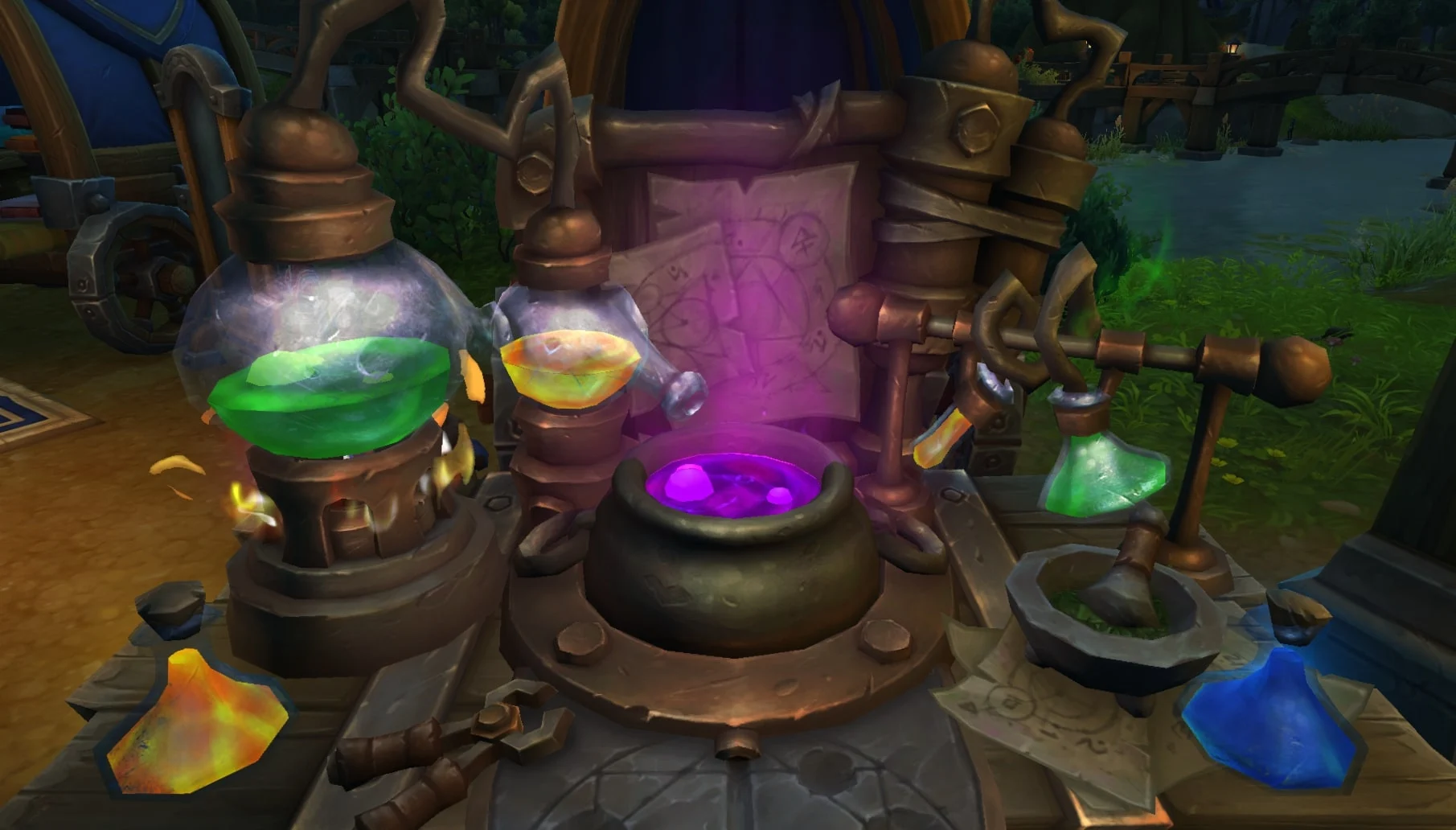 wow midnight housing boost decor