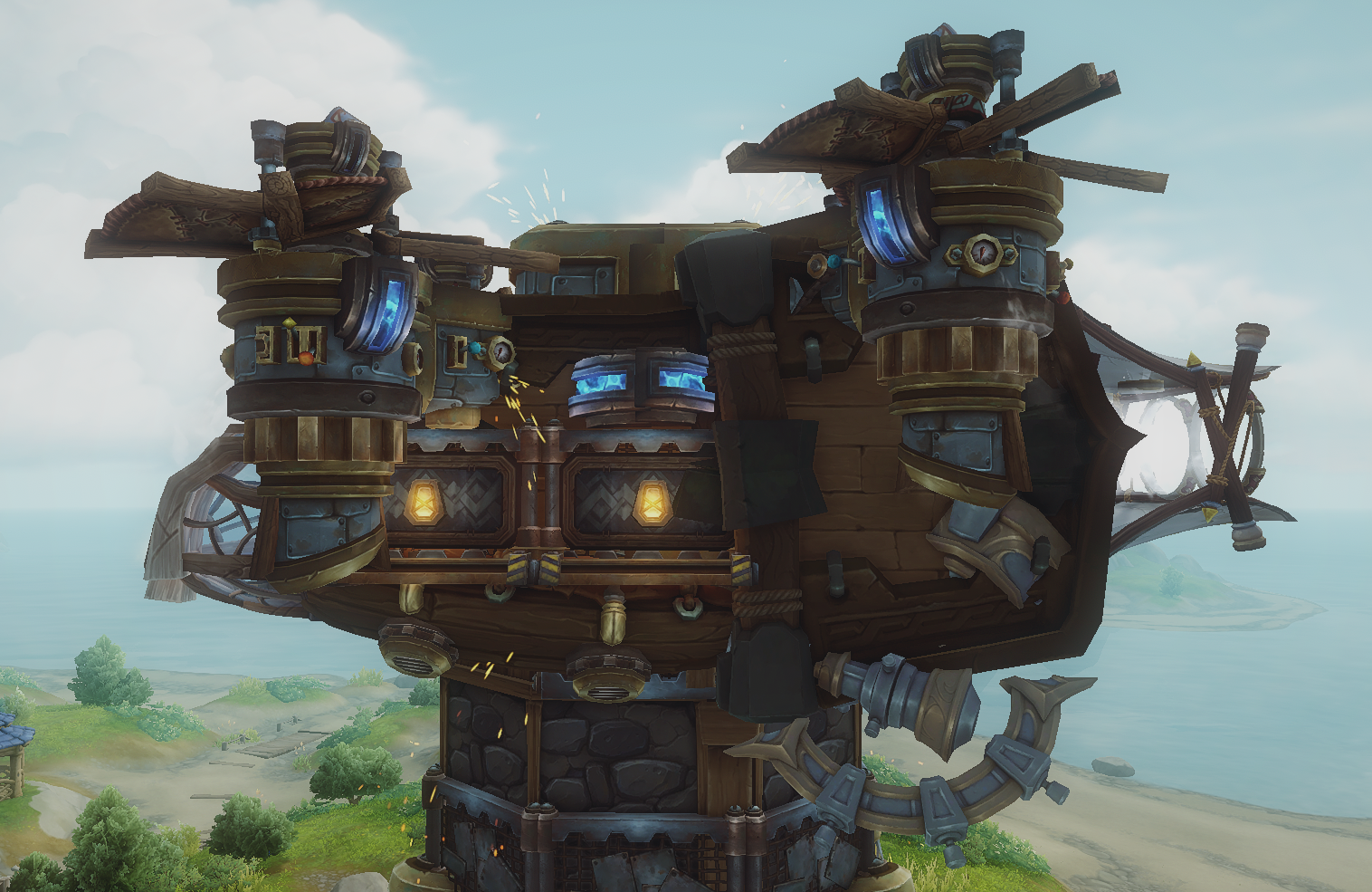 wow midnight housing boost decor