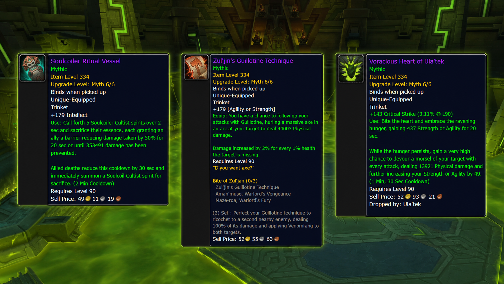 wow midnight season 2 venomous abyss trinkets weapons bis kingboost cheap raiding gear
