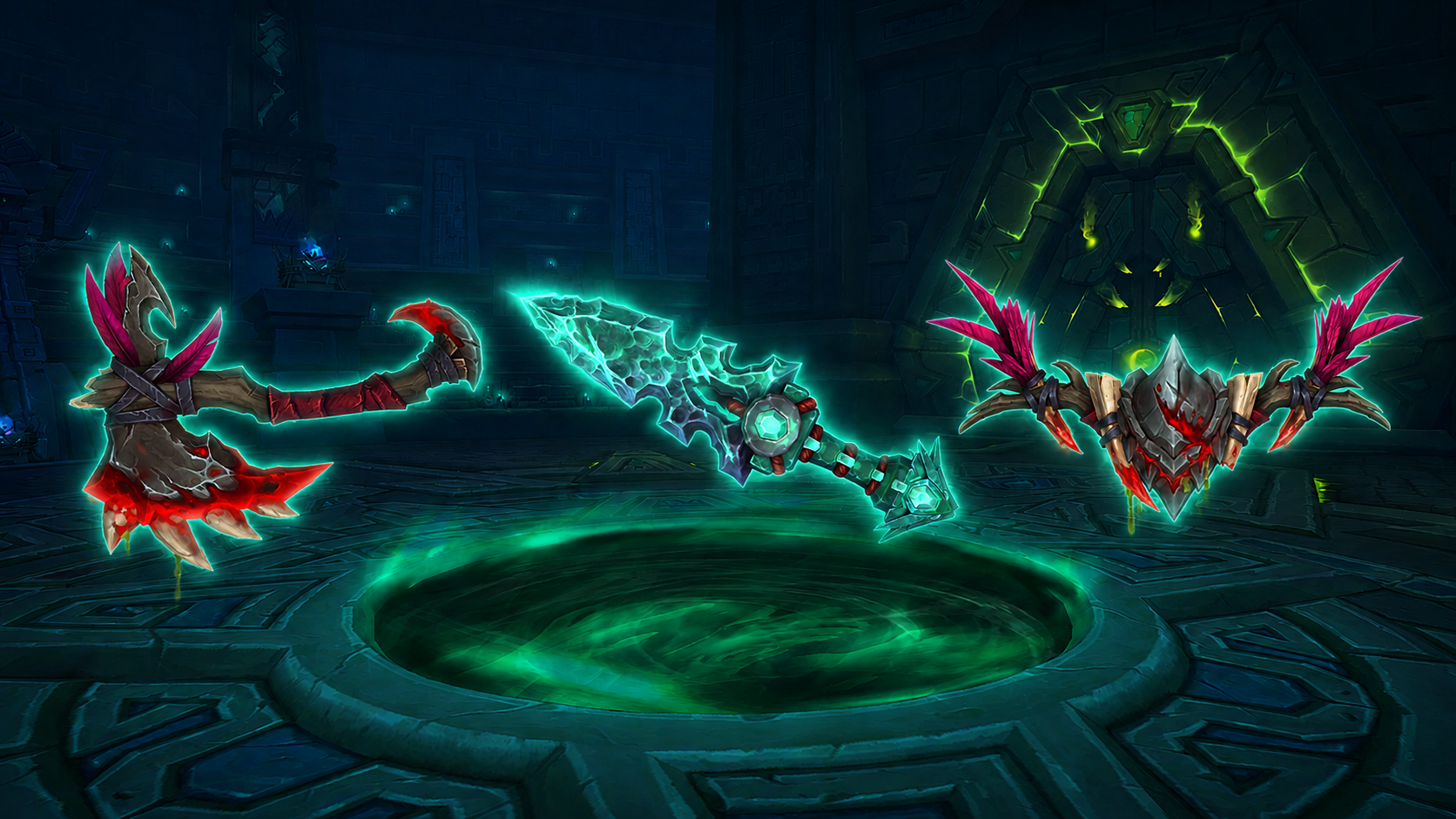 venomous abyss cantrip weapons bis kingboost cheap gear ulatek raid carry