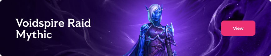 Voidspire Mythic Wow Midnight warcraft kingboost cheap offer boosting gear achievement