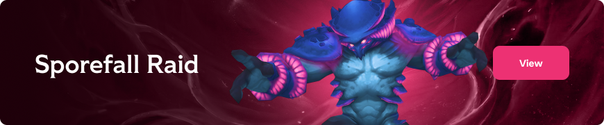 Sporefall raid season 1 kingboost boosting cheap bis gear 