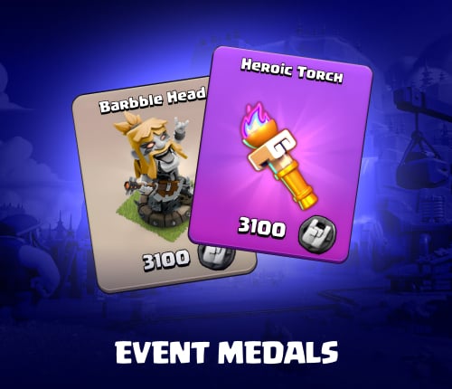 Clash of Clans Event Medals