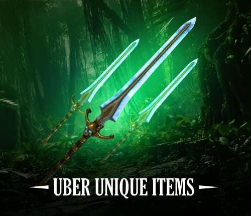 Uber (Mythic) Unique Items Farming