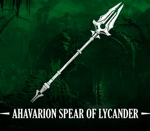 AHAVARION SPEAR OF LYCANDER MYTHIC UNIQUE