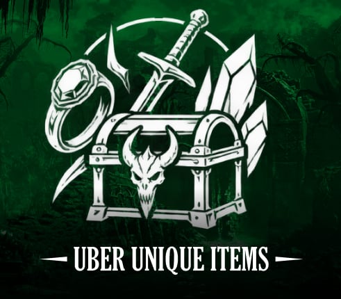UBER (MYTHIC) UNIQUE ITEMS FARMING