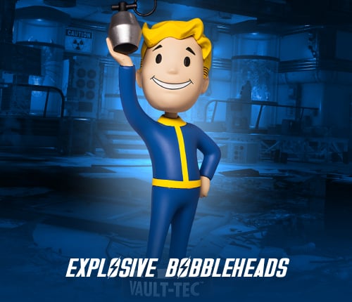 EXPLOSIVE BOBBLEHEADS