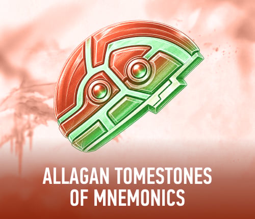 FFXIV ALLAGAN TOMESTONES OF MNEMONICS