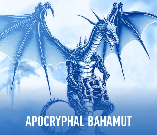 FFXIV APOCRYPHAL BAHAMUT MOUNT