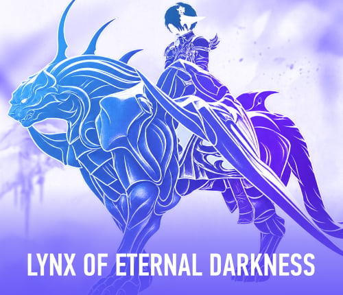 FFXIV Lynx of Eternal Darkness Mount