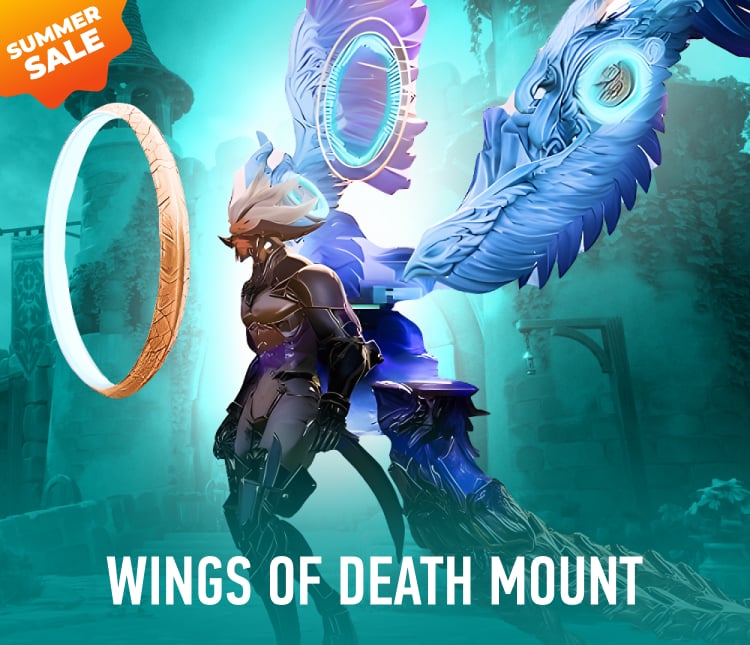 FFXIV WINGS OF DEATH MOUNT