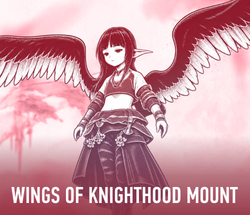 WINGS OF THE KNIGHTHOOD MOUNT