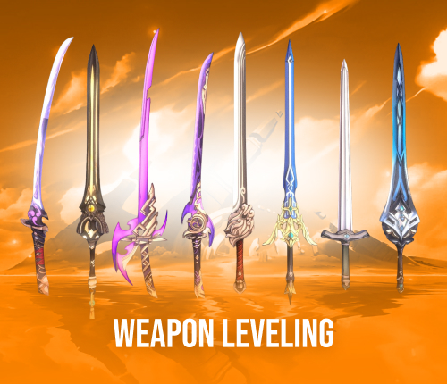 WEAPON LEVELING BOOST