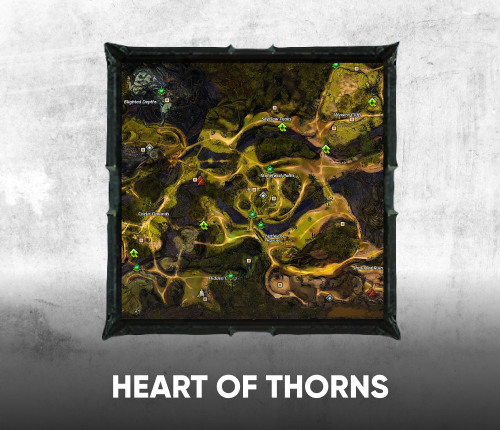GW2 HEART OF THORNS MAP COMPLETION