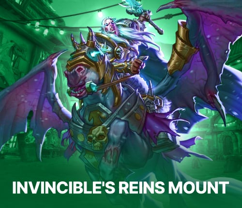 INVINCIBLE'S REINS MOUNT