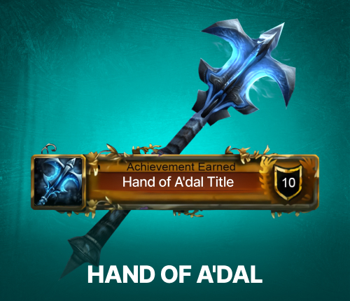 HAND OF A'DAL TITLE