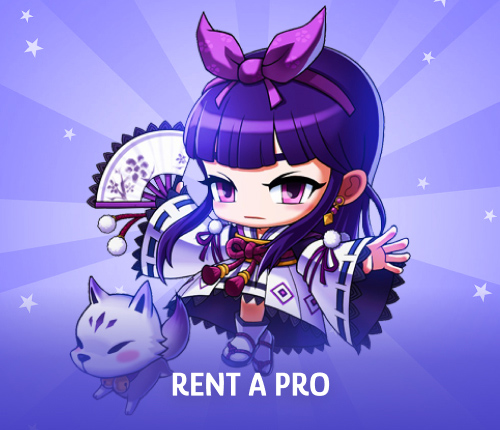 MAPLESTORY RENT A PRO