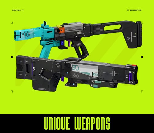 Marathon Unique Weapons
