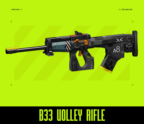 B33 VOLLEY RIFLE BOOST
