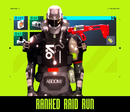 MARATHON RANKED RAID RUN