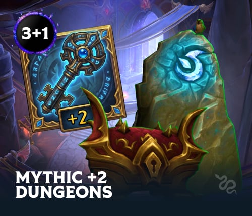 SEASON TWO 3+1 MYTHIC+2 DUNGEONS