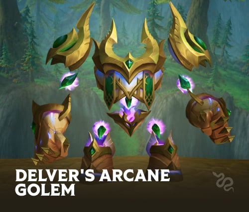 Delver's Arcane Golem