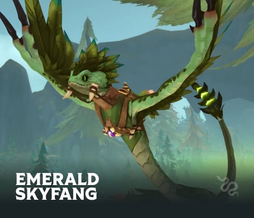 Emerald Skyfang Mount