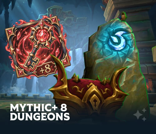 Mythic +8 Dungeons