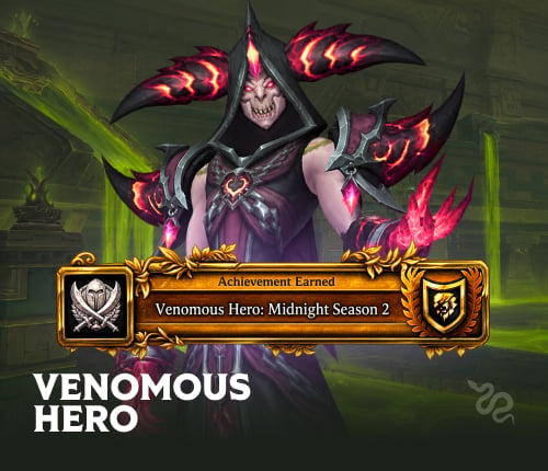 WOW VENOMOUS HERO