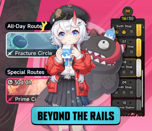 NTE BEYOND THE RAILS BOOST