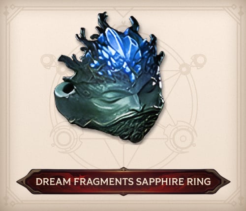 Dream Fragments Sapphire Ring