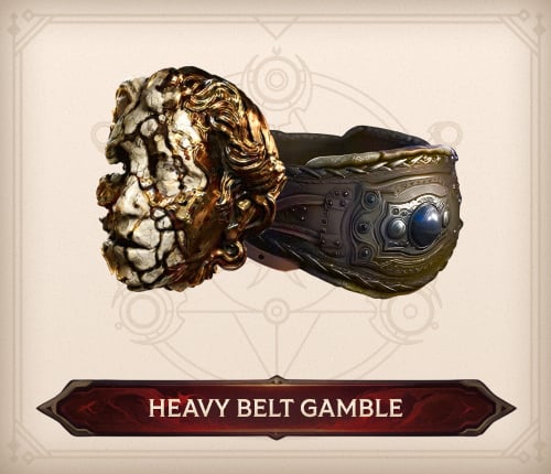 Path of Exile 2 Heavy Belt Gamble Pack
