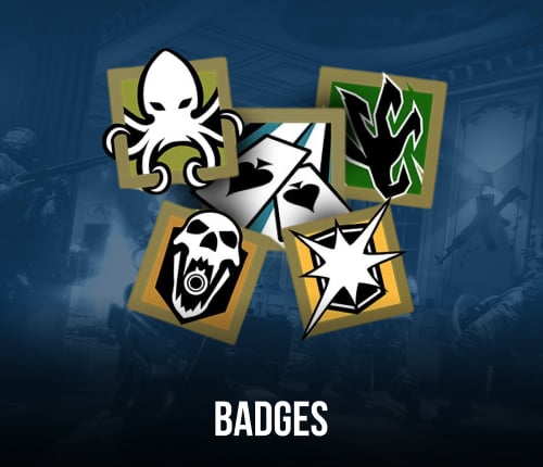 R6 Siege Badges