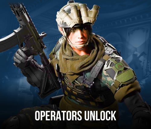 RAINBOW 6 SIEGE OPERATORS UNLOCK