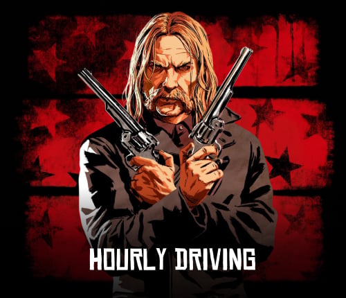 RDR 2 Hourly Driving