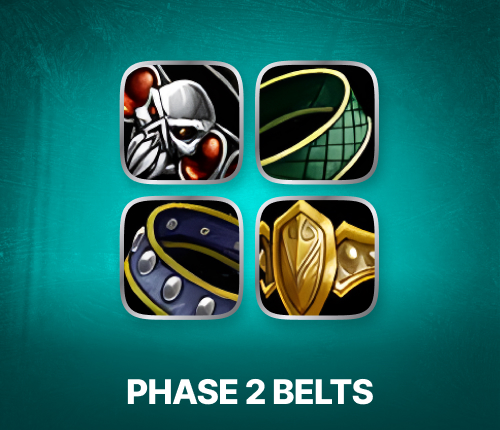 TBC Classic Anniversary Phase 2 Belts
