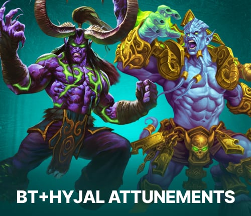 Black Temple + Mount Hyjal Attunements Bundle