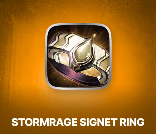 Stormrage Signet Ring