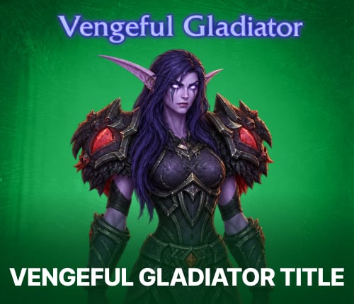 Vengeful Gladiator Title Classic Anniversary