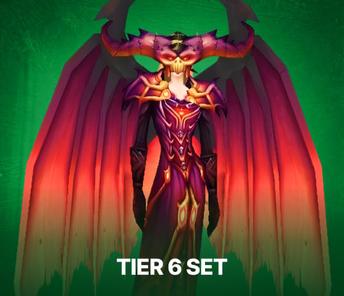 WOW TBC CLASSIC 20TH ANNIVERSARY TIER 6 SET BOOST