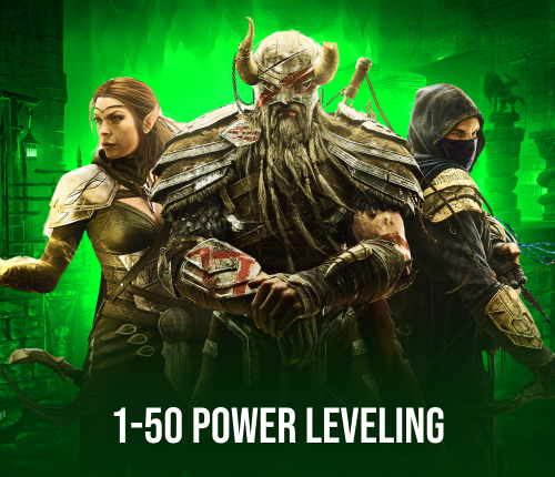 TESO 1-50 POWER LEVELING