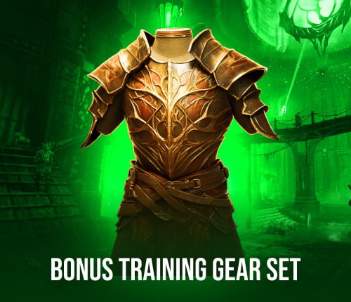 78% or 86% XP Bonus Training Gear Set