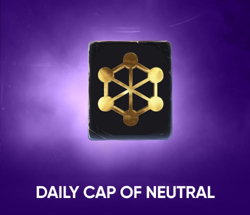DAILY CAP OF NEUTRAL SYNDICATE STANDING